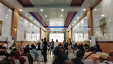 Foto: Suasana acara buka puasa bersama pimpinan media dan wartawan di Gedung NTMC Ditlantas Polda Metro Jaya, Rabu (25/2/2006). (Dok-Okj/FN)