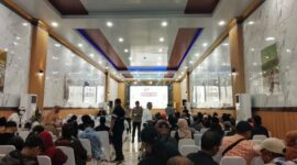 Foto: Suasana acara buka puasa bersama pimpinan media dan wartawan di Gedung NTMC Ditlantas Polda Metro Jaya, Rabu (25/2/2006). (Dok-Okj/FN)