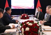 Pemerintah Indonesia menegaskan penguatan kerja sama strategis di bidang teknologi melalui penandatanganan perjanjian kerangka kerja antara Badan Pengelola Investasi Danantara Indonesia (BPI Danantara) dan Arm Limited di London, Inggris, Rabu (25/2).