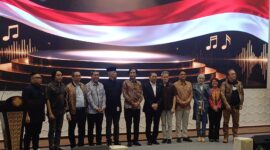 Menteri Kebudayaan RI Fadli Zon menegaskan pentingnya perlindungan hak eksklusif pencipta lagu dalam Kongres Nasional Komposer Seluruh Indonesia 2026 yang digelar di Plaza Insan Berprestasi, Gedung A Kementerian Pendidikan Dasar dan Menengah, Senayan, Jakarta, Rabu (4/3)