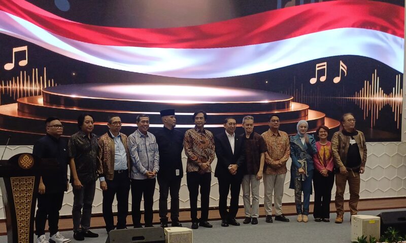 Menteri Kebudayaan RI Fadli Zon menegaskan pentingnya perlindungan hak eksklusif pencipta lagu dalam Kongres Nasional Komposer Seluruh Indonesia 2026 yang digelar di Plaza Insan Berprestasi, Gedung A Kementerian Pendidikan Dasar dan Menengah, Senayan, Jakarta, Rabu (4/3)