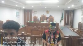 Foto: Sidang yang dipimpin Hakim Ummi Kusuma Putri ditunda karena pihak tergugat kembali tidak hadir di persidangan. Sidang lanjutan dijadwalkan pada 10 Maret 2026.