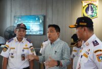 Menteri Koordinator Bidang Infrastruktur dan Pembangunan Kewilayahan, Agus Harimurti Yudhoyono, melepas keberangkatan peserta Mudik Bersama Kementerian Koordinator Infrastruktur menjelang Idul Fitri 1447 Hijriah.