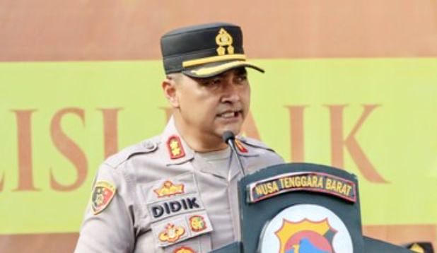 Foto: Mantan Kapolres Bima Kota AKBP Didik Putra Kuncoro dimutasi menjadi perwira menengah (pamen) Pelayanan Markas (Yanma) Polri. (Dok-Tangkapan layar instagram @polres_bimakota)