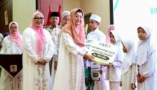 Foto: Tim Penggerak Pemberdayaan dan Kesejahteraan Keluarga (TP PKK) Kota Administrasi Jakarta Timur menggelar kegiatan Safari Ramadan di Ruang Serbaguna Blok C, Kantor Wali Kota Jakarta Timur, Senin (2/3/2026). (Dok-Istimewa)