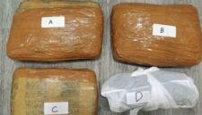 Foto: Polisi mengamankan dua pria yang diduga terlibat dalam transaksi narkoba serta menyita barang bukti ganja seberat tiga kilogram.
Kedua pria yang ditangkap masing-masing berinisial B (53) dan T (49). Penangkapan dilakukan oleh tim dari Unit 5 Subdirektorat 3 Direktorat Reserse Narkoba Polda Metro Jaya. (Dok-Istimewa)