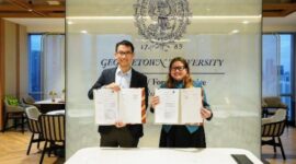 Foto: Pemerintah Provinsi DKI Jakarta melalui Badan Perencanaan Pembangunan Daerah Provinsi DKI Jakarta (Bappeda) resmi menjalin kerja sama strategis dengan Yayasan Georgetown Asia Pacific guna memperkuat riset kebijakan pembangunan yang berbasis data dan penelitian ilmiah. (Dok-Istimewa)