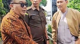 Foto: Tangkapan Layar Video, (tengah) Donal Dwi Siswanto, S.H., (kiri) Rinto Maha, S.H., M.H., (kanan) Indra Gunawan, S.H. (Dok-Istimewa)