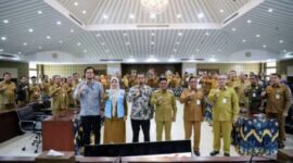 Foto: Proses penilaian, tim dari KPK melaksanakan kegiatan observasi terhadap Kota Tangerang sebagai calon percontohan kabupaten/kota antikorupsi. Kegiatan ini digelar di Ruang Akhlakul Karimah, Pusat Pemerintahan Kota Tangerang, Selasa (10/3/2026). (Dok-Istimewa)