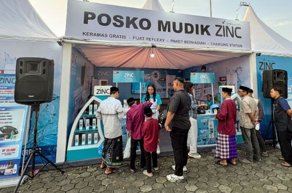 Foto: Menyambut arus mudik menjelang Hari Raya Idul Fitri 1447 Hijriah, perusahaan perawatan rambut ZINC kembali menghadirkan program layanan bagi para pemudik melalui “Posko Mudik ZINC 2026”. (Dok-Istimewa)