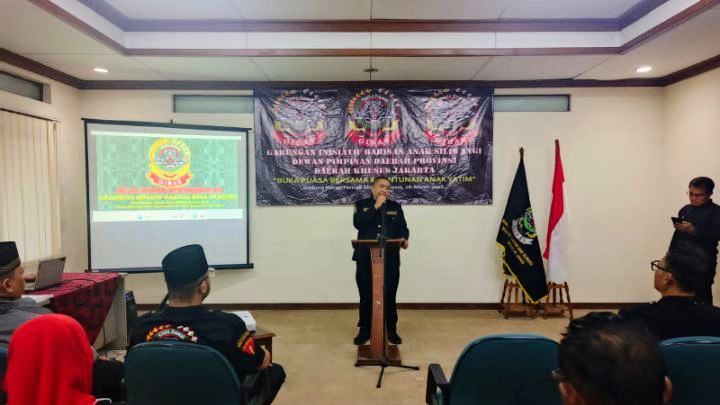 Foto: Organisasi Kemasyarakatan Gabungan Inisiatif Barisan Anak Siliwangi (GIBAS) wilayah Daerah Khusus Jakarta menggelar kegiatan buka puasa bersama dalam rangka Ramadan 1447 Hijriah/2026 Masehi. (Dok-Istimewa)