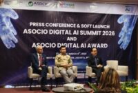 Pemerintah Indonesia mendorong pemanfaatan teknologi kecerdasan buatan atau Artificial Intelligence sebagai salah satu mesin pertumbuhan ekonomi baru di tengah pesatnya perkembangan ekonomi digital nasional.