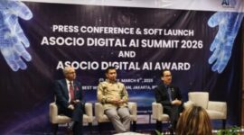 Pemerintah Indonesia mendorong pemanfaatan teknologi kecerdasan buatan atau Artificial Intelligence sebagai salah satu mesin pertumbuhan ekonomi baru di tengah pesatnya perkembangan ekonomi digital nasional.