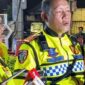 Foto: Kombes Pol. Komarudin Dirlantas Polda Metro Jaya di Bundaran HI, Jumat dini hari (20/3/2026). (Dok-suarasurabaya.net/Lea Citra Santi Baneza)