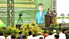 Foto: Momentum Hari Raya Idul Fitri 1447 Hijriah dimanfaatkan masyarakat untuk mempererat tali silaturahmi melalui pelaksanaan Shalat Id berjamaah di kawasan PT Pembangunan Jaya Ancol Tbk. (Dok-Istimewa)