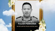 Foto: (Alm) Brigadir Fajar Permana, Anggota Ditlantas Polda Metro Jaya. (Dok-Istimewa)