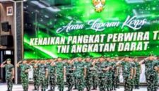 Foto: 28 Perwira Tinggi (Pati) TNI Angkatan Darat resmi naik pangkat. (Dok-Dispenad)