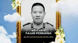 Foto: (Alm) Brigadir Fajar Permana, Anggota Ditlantas Polda Metro Jaya. (Dok-Istimewa)