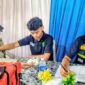 Foto: Tim Kedokteran dan Kesehatan (Dokkes) Polres Metro Jakarta Utara melaksanakan pelayanan kesehatan terpadu bagi anggota yang bertugas dalam Operasi Kepolisian Terpusat Ketupat Jaya 2026, Senin (23/3/2026). (Dok-Istimewa)