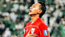 Foto: Beckham Putra cetak dua gol, timnas Indonesia unggul dengan skor 2-0 dari Saint Kitts dan Nevis di babak pertama. (Dok-Instagram/@beckham_put7)