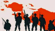 Foto: Ilustrasi Kelompok Kriminal Bersenjata (KKB). (Dok-Istimewa)