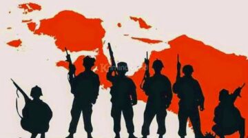 Foto: Ilustrasi Kelompok Kriminal Bersenjata (KKB). (Dok-Istimewa)