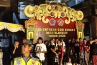 Malam Pementasan Seni Budaya Desa Blahkiuh 2026 (Dok. Ghane)