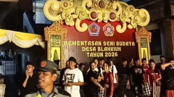 Malam Pementasan Seni Budaya Desa Blahkiuh 2026 (Dok. Ghane)
