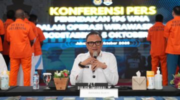 Kinerja Imigrasi 2025 Moncer, PNBP Tembus Rp10,4 Triliun di Era Yuldi Yusman