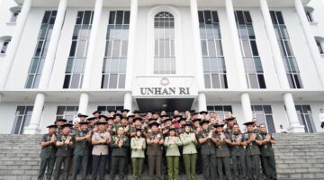 466 Wisudawan Unhan RI Dikukuhkan, Kapen Seskoad Raih Gelar Magister Pertahanan
