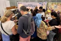 Foto: Para pengunjung berbondong-bondong ingin melihat booth Indonesia di Tokyo Dome September 2025. Berhasil sukses menarik perhatian warga Jepang dan internasional tahun lalu.