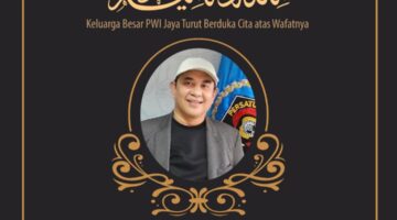 Foto: Keluarga besar Persatuan Wartawan Indonesia (PWI) DKI Jakarta menyampaikan duka cita atas wafatnya Sekretaris Jenderal PWI Pusat, Zulmansyah Sekedang.