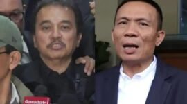 Foto: Roy Suryo dan Rismon Sianipar Bersitegang, Polemik Ijazah Jokowi Kian Memanas