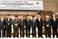 Presiden Prabowo Subianto mendorong penguatan kemitraan strategis Indonesia dan Jepang ke level yang lebih tinggi dalam Forum Bisnis Indonesia-Jepang yang digelar di Imperial Hotel Tokyo, Rabu (31/3).