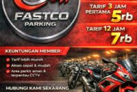 Foto: Fastco Parking yang dikelola oleh PT Fastco Adidaya Sentosa menghadirkan program promo menarik bagi pengguna kendaraan roda dua, khususnya bagi pelanggan yang mendaftar sebagai member.
Dalam program promosi terbarunya, dikutip, Sabtu (4/4/2026). (Dok-Istimewa)