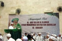 Foto: Peringatan Haul ke-220 ulama besar Nusantara, Maulana Syekh Muhammad Arsyad Bin Abdullah Al-Banjari, Sabtu (11/4/2026). (Dok-Istimewa)