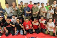 Foto: Jelang Aksi May Day, Federasi Serikat Buruh Niaga, Informatika, Keuangan, Perbankan dan Aneka Industri (FSB NIKEUBA) Jakarta mulai memanaskan mesin konsolidasi. Bertempat di Kantor KSBI, Jalan Cipinang Raya, Jakarta Timur, Minggu (12/4/2026). (Dok-Istimewa)