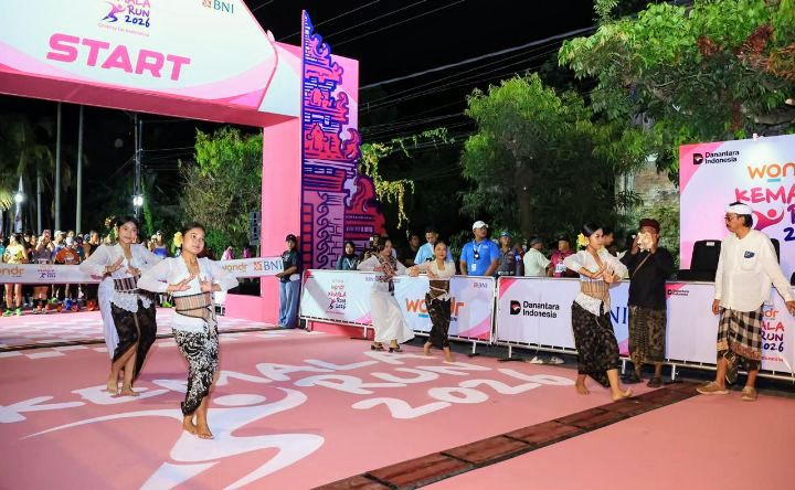 Foto: Pelaksanaan Wondr Kemala Run 2026 di Kabupaten Gianyar, Provinsi Bali, Minggu (19/4/2026). (Dok-Istimewa)