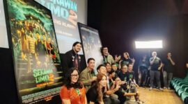 Foto: Prescon Official Trailer dan Poster Sekawan Limo 2 Gunung Klawih, di Metropole XXI, Jakarta Pusat, Senin (20/4/2026). (Dok-okj/fn)