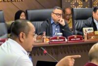 Foto: Rapat Kerja Komisi B DPRD DKI Jakarta. Evaluasi Kinerja PAM Jaya bersama BUMD. (Dok-Instagram/@novapaloh)