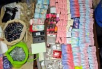 Foto: Barang bukti ratusan cartridge vape mengandung zat Etomidate. (Dok-Istimewa)