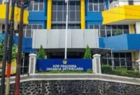 Foto: Kantor Pelayanan Pajak Pratama Jakarta Jatinegara, berlokasi di kawasan Matraman, Jakarta Timur. (Dok-okj/fn)