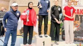 Foto: Prestasi membanggakan kembali ditorehkan Tim Nasional Pencak Silat Indonesia dalam ajang Belgium Open Pencak Silat Championship 2026 yang berlangsung pada 24–27 April 2026 di Schoten, Belgia. (Dok-Istimewa)