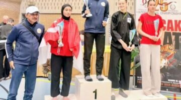Foto: Prestasi membanggakan kembali ditorehkan Tim Nasional Pencak Silat Indonesia dalam ajang Belgium Open Pencak Silat Championship 2026 yang berlangsung pada 24–27 April 2026 di Schoten, Belgia. (Dok-Istimewa)