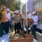 Foto: Pembangunan Markas Komando (Mako) Polres Metro Depok resmi dimulai melalui prosesi peletakan batu pertama oleh Kapolda Metro Jaya, di Jalan Margonda Raya, Kota Depok. (Dok-Istimewa)