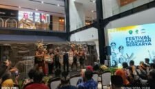 Foto: Pemerintah Kabupaten Bulungan, Kalimantan Utara, terus memperkuat strategi promosi potensi daerah melalui penyelenggaraan Festival Bulungan Berkarya yang digelar di Sarinah, Kamis (30/4/2026). (Dok-okj/fn)