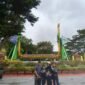 Foto: Keceriaan keluarga saat berlibur di kawasan Dunia Fantasi (Dufan), Ancol, Jakarta, Senin (4/5/2026).