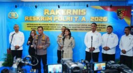Kapolri Jenderal Polisi Listyo Sigit Prabowo menginstruksikan seluruh jajaran reserse kriminal (reskrim) se-Indonesia untuk menciptakan rasa aman dan menghadirkan keadilan bagi masyarakat melalui penegakan hukum yang profesional.
