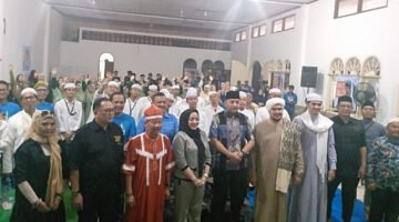 Foto: Halal Bihalal Heikal Safar Bersama Relawan DKI Disambut Antusias Warga