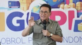 Budi Santoso mendorong lebih banyak pelaku usaha mikro, kecil, dan menengah (UMKM) untuk menembus pasar global dan menjadi eksportir.